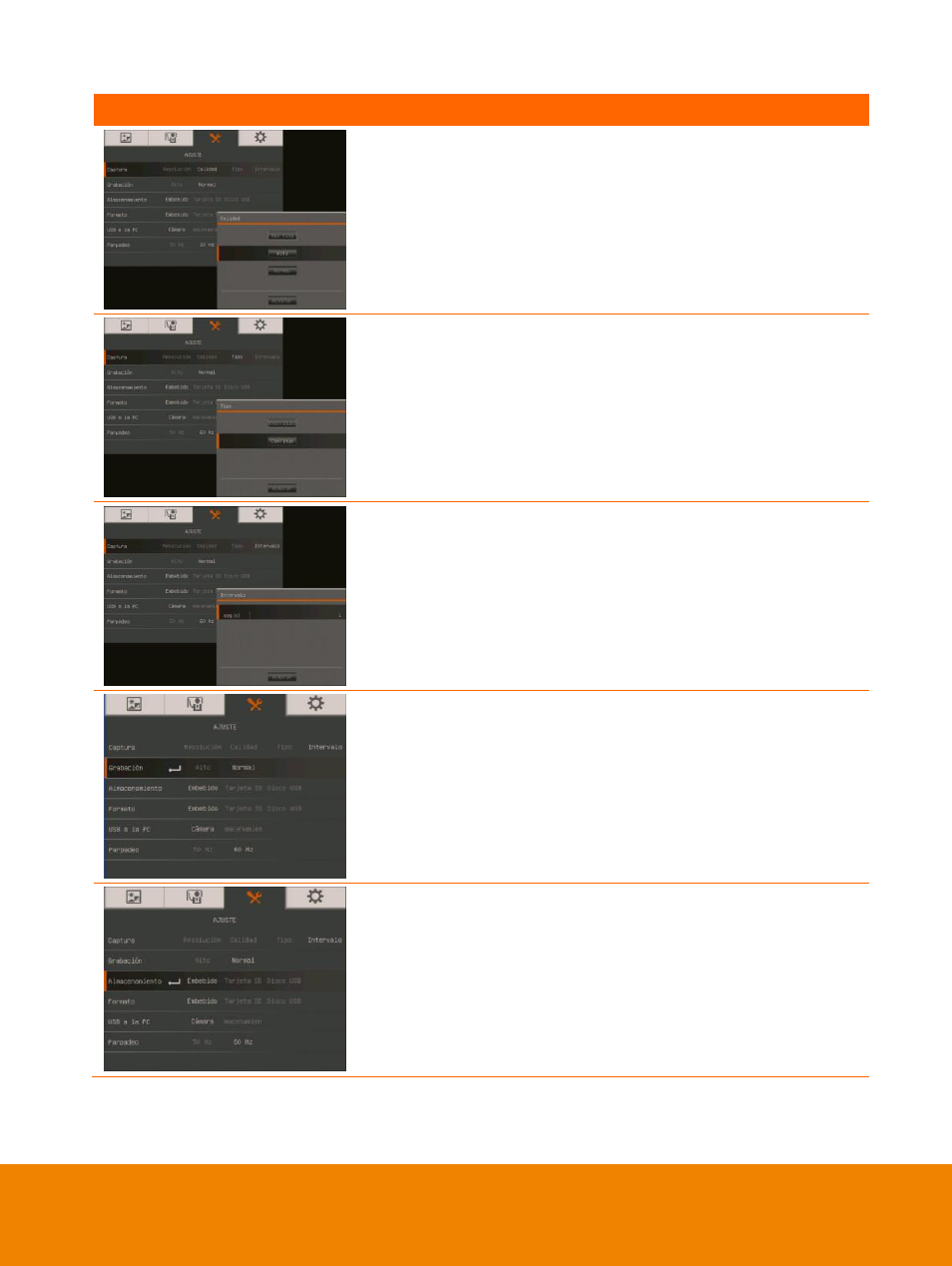 Pantalla del menú funció n | AVer F15 On-screen Display User Manual | Page 90 / 189