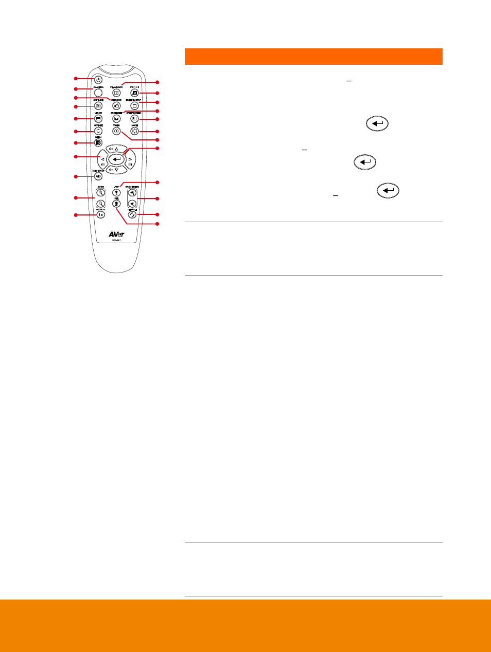 AVer F15 Remote Control User Manual | Page 31 / 61