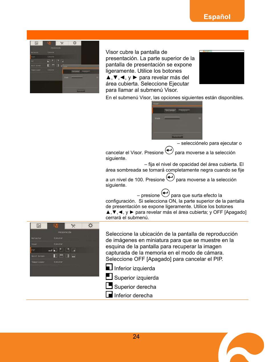 Visor | AVer F30 user manual User Manual | Page 28 / 45