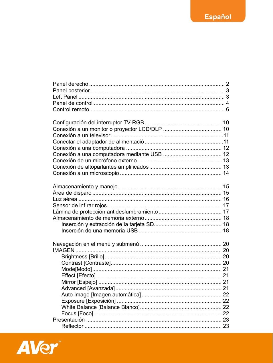 AVer F30 user manual User Manual | Page 3 / 45