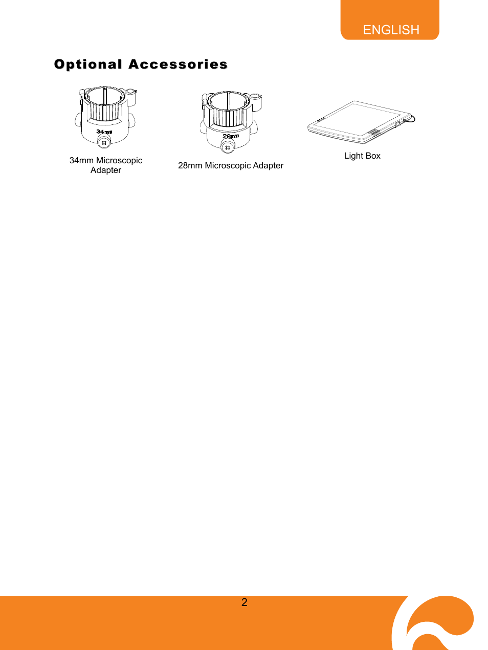 Optional accessories | AVer CP135 user manual User Manual | Page 5 / 27
