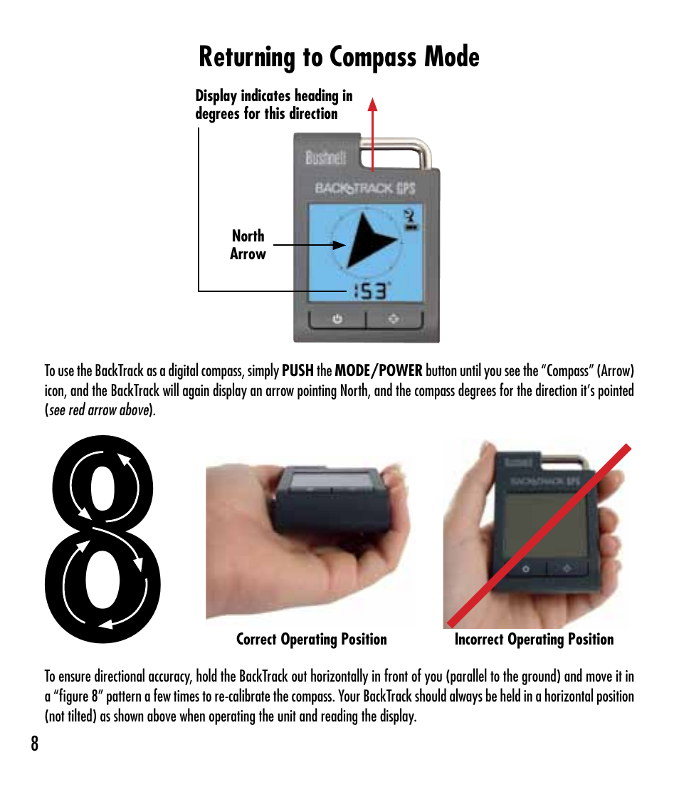 Bushnell 360100 User Manual | Page 8 / 12