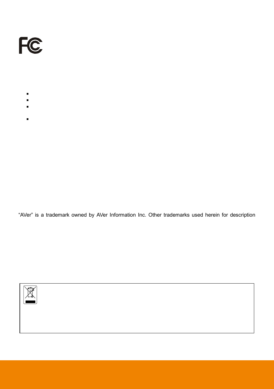 AVer 315AF user manual User Manual | Page 2 / 48