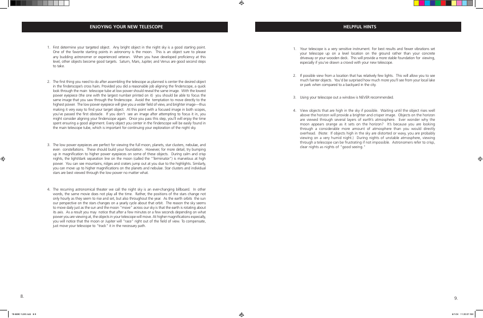 Bushnell NORTHSTAR GOTO 78-8890 User Manual | Page 5 / 18