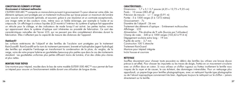 Bushnell ELITE1500ARCTM 20-5101 User Manual | Page 20 / 63