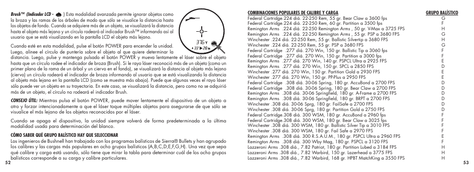 Bushnell ELITE1500ARCTM 20-5101 User Manual | Page 28 / 63