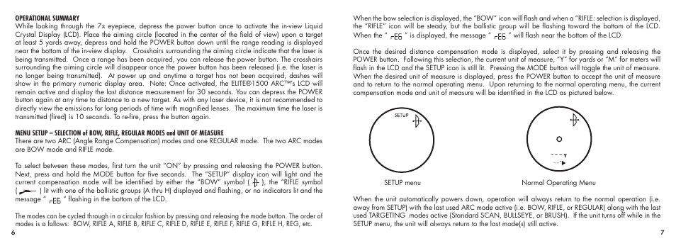 Bushnell ELITE1500ARCTM 20-5101 User Manual | Page 5 / 63