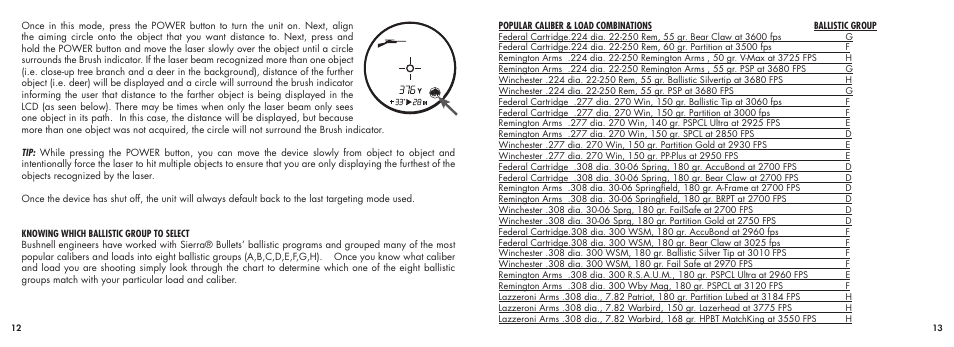Bushnell ELITE1500ARCTM 20-5101 User Manual | Page 8 / 63