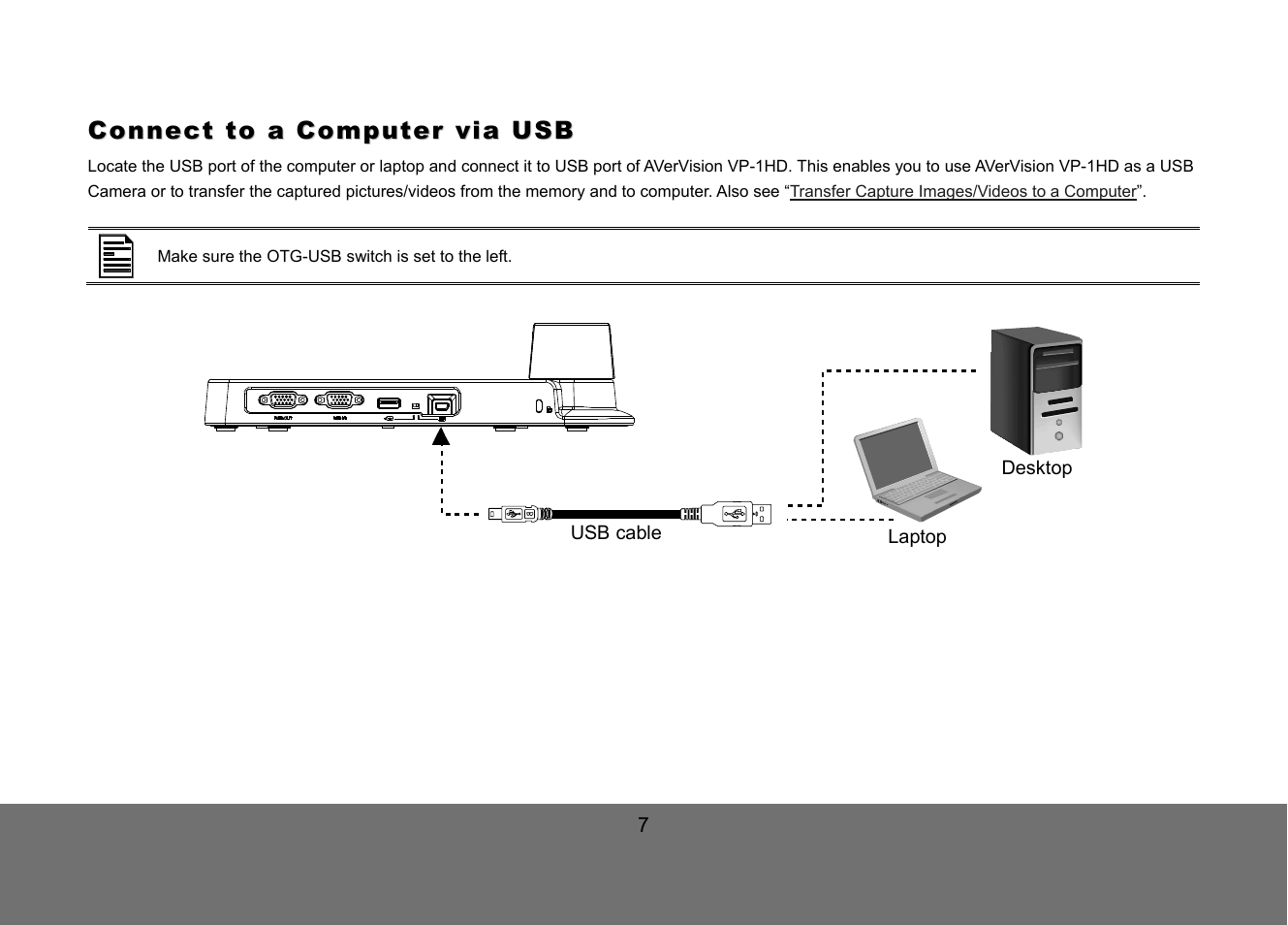 AVer VP-1HD User Manual | Page 13 / 40