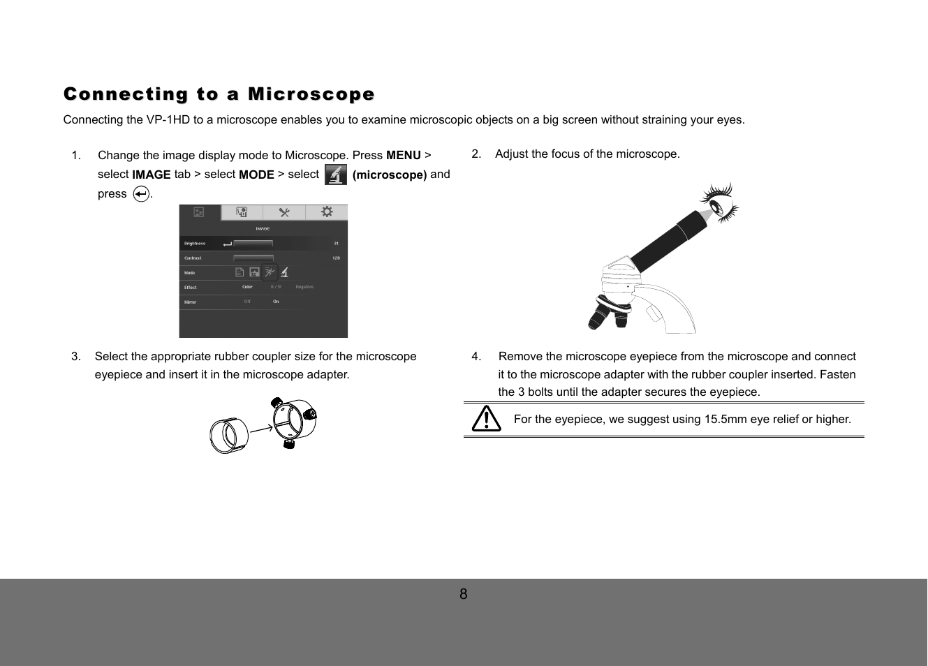 AVer VP-1HD User Manual | Page 14 / 40