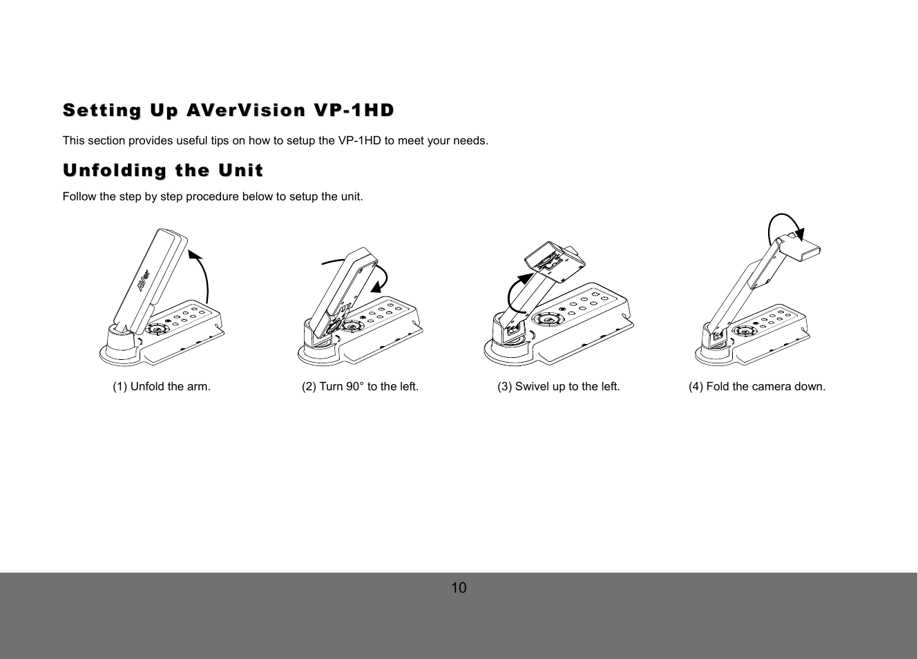 AVer VP-1HD User Manual | Page 16 / 40