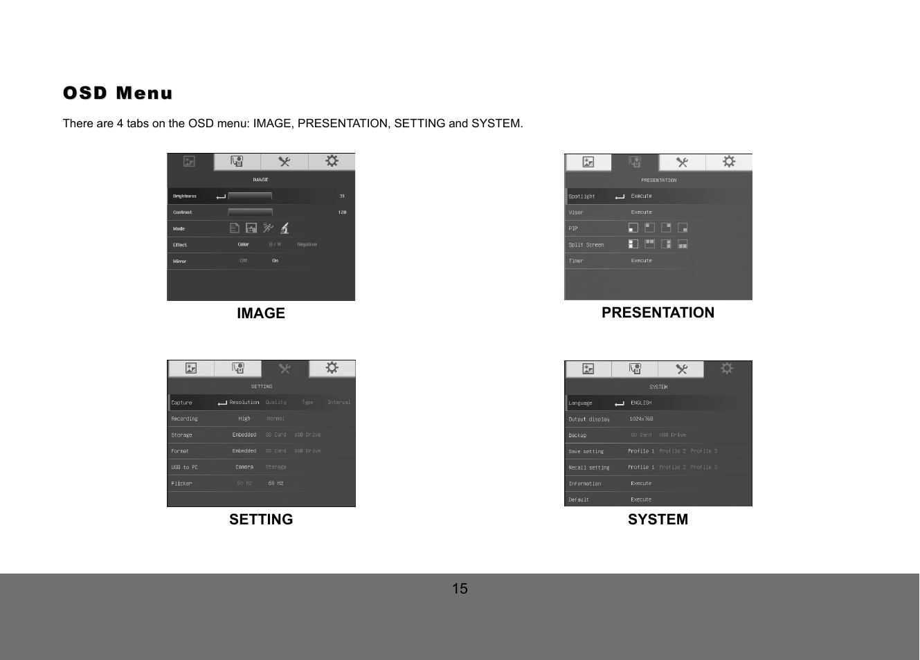 AVer VP-1HD User Manual | Page 21 / 40