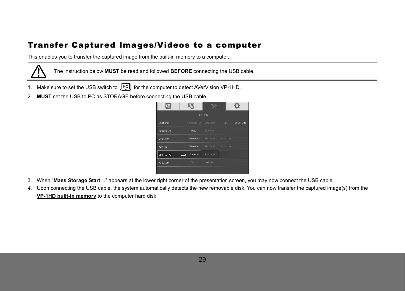 AVer VP-1HD User Manual | Page 35 / 40