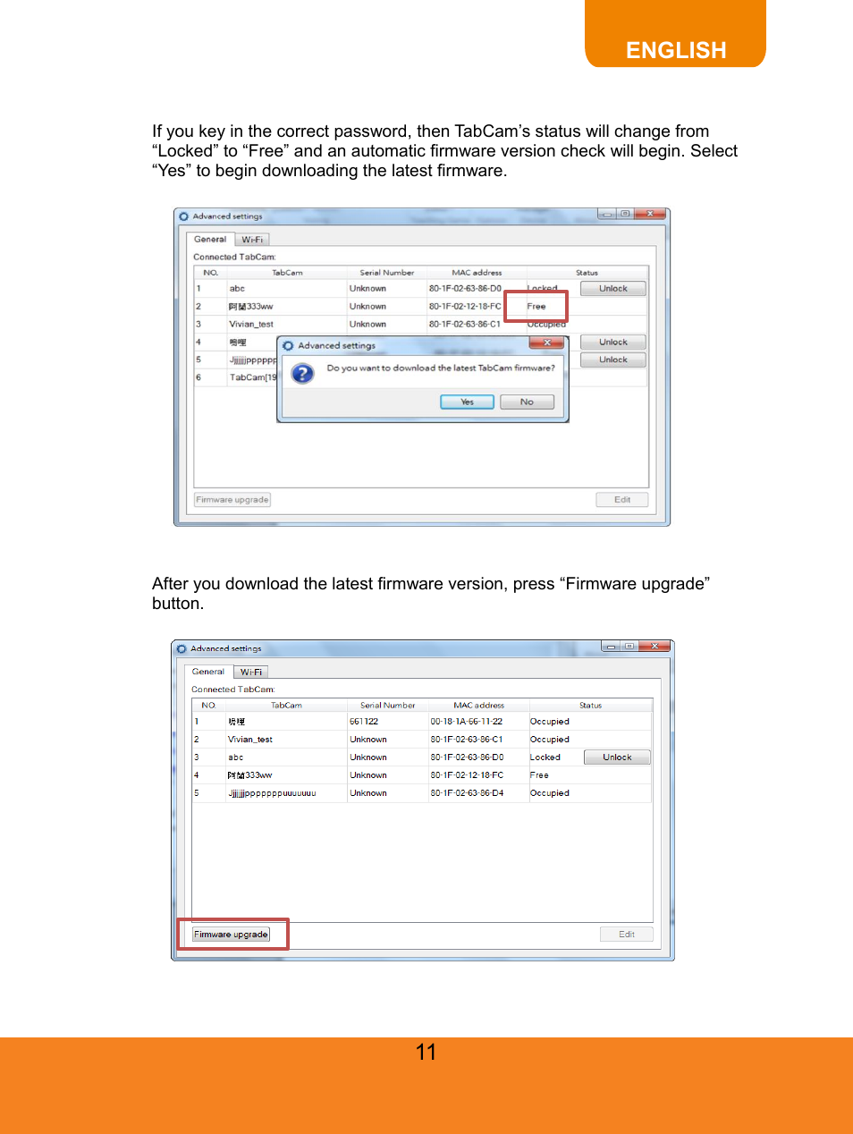 AVer TabCam user manual User Manual | Page 15 / 27