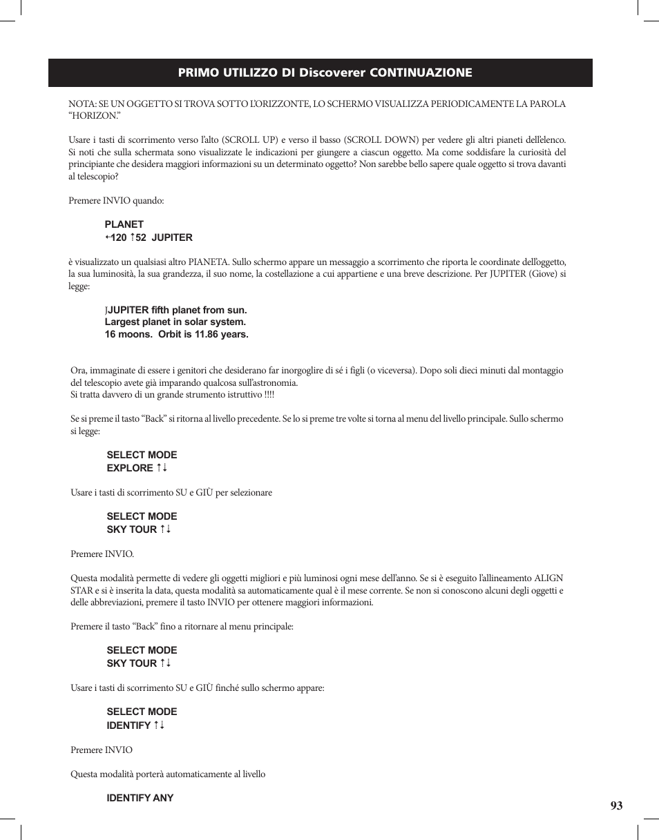 Bushnell Discoverer User Manual | Page 93 / 116