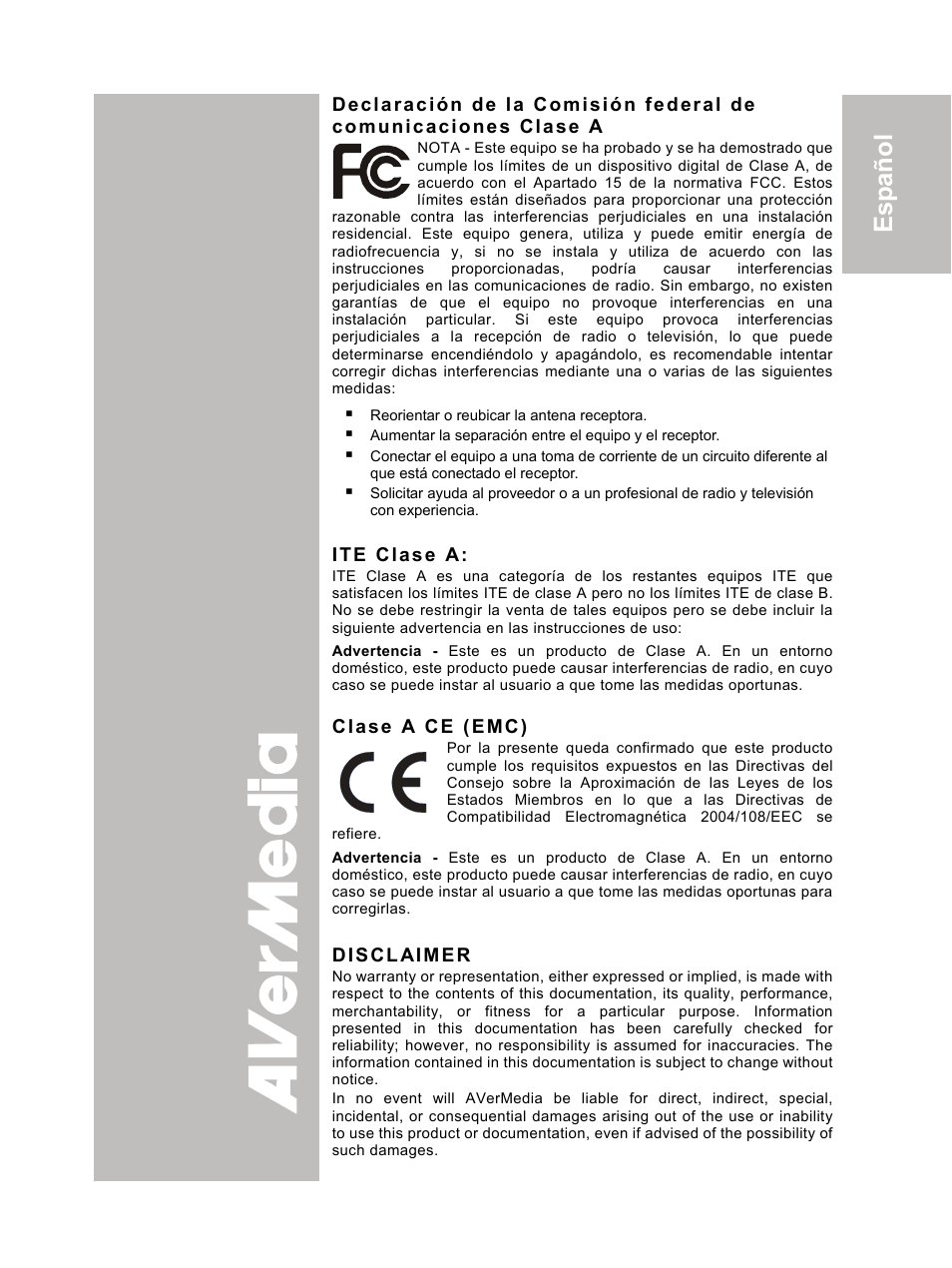 AVer CP355 user manual User Manual | 33 pages