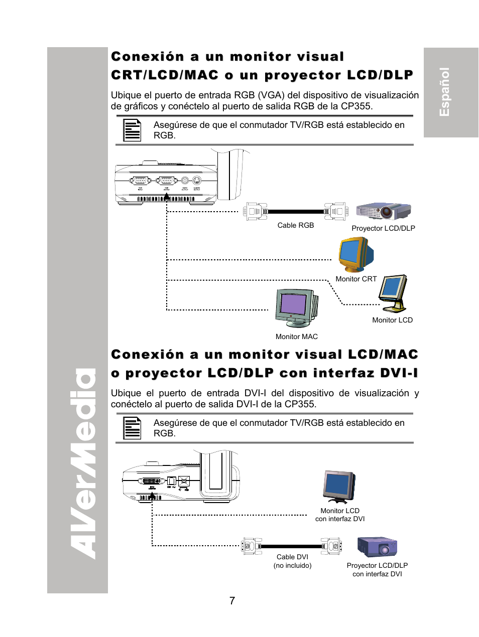 AVer CP355 user manual User Manual | Page 11 / 33