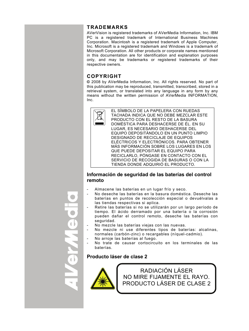 AVer CP355 user manual User Manual | Page 2 / 33