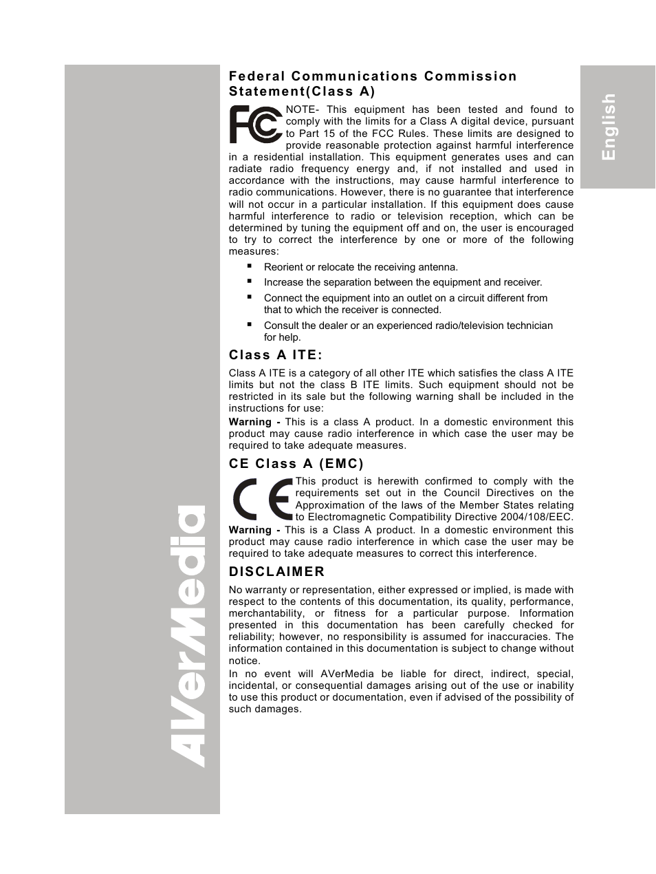 AVer CP355 user manual User Manual | 30 pages