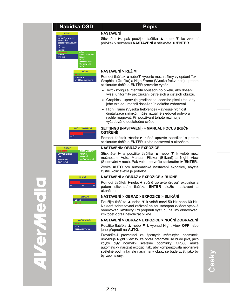 AVer CP300 User Manual | Page 185 / 192