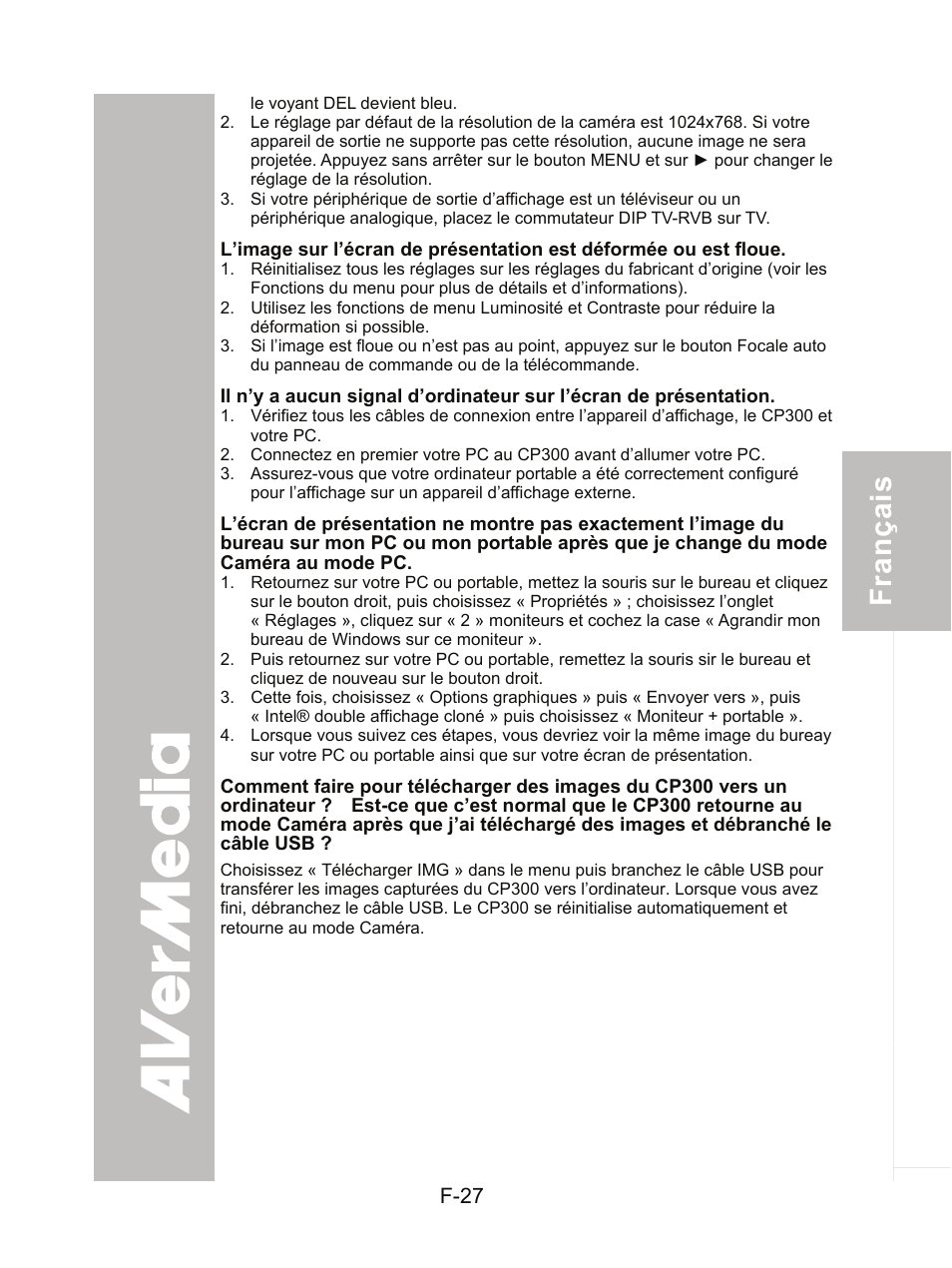 AVer CP300 User Manual | Page 94 / 192