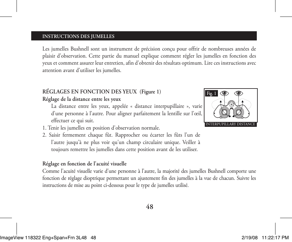 Bushnell 11-8322G User Manual | Page 48 / 52