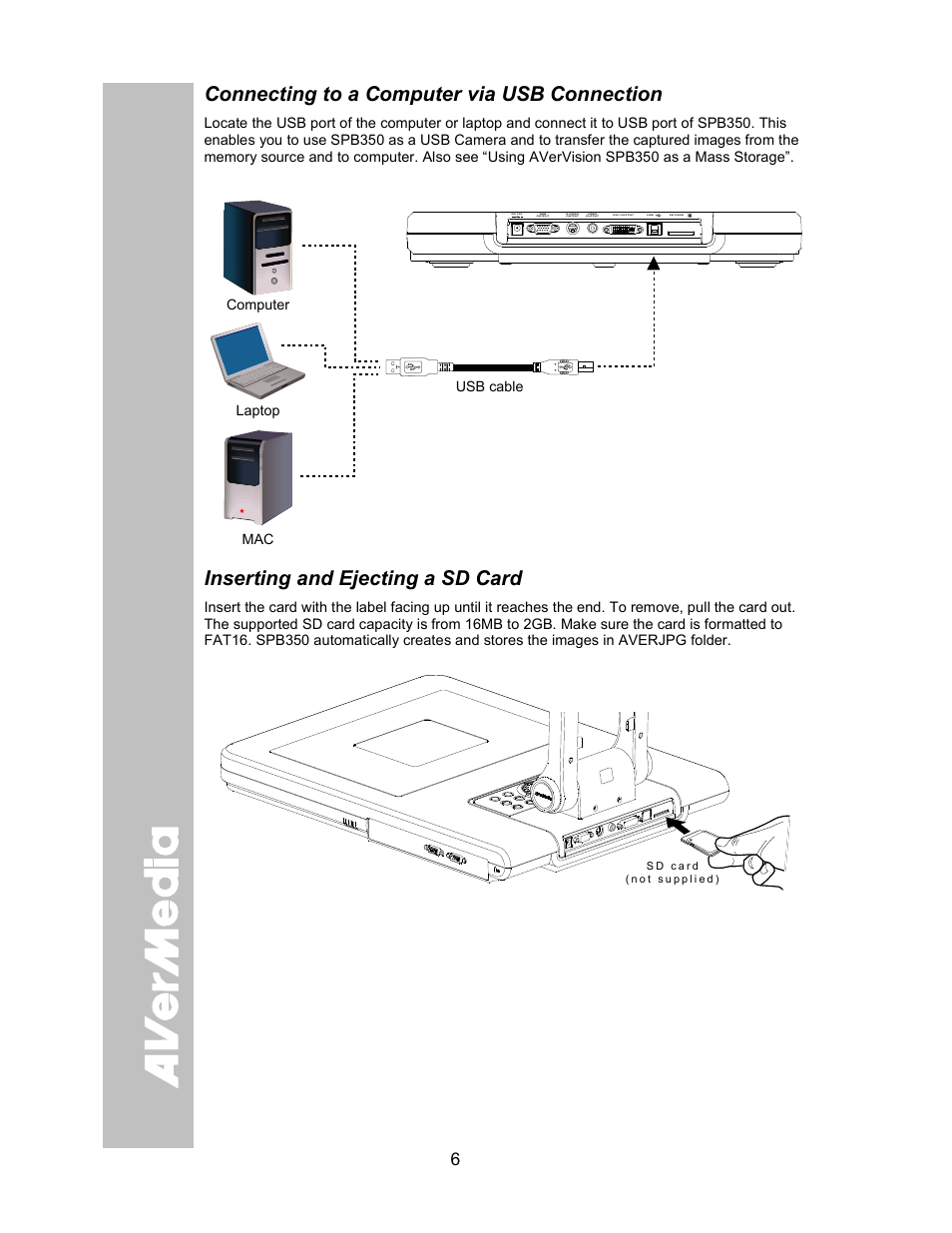 AVer SPB350 user manual User Manual | Page 10 / 25