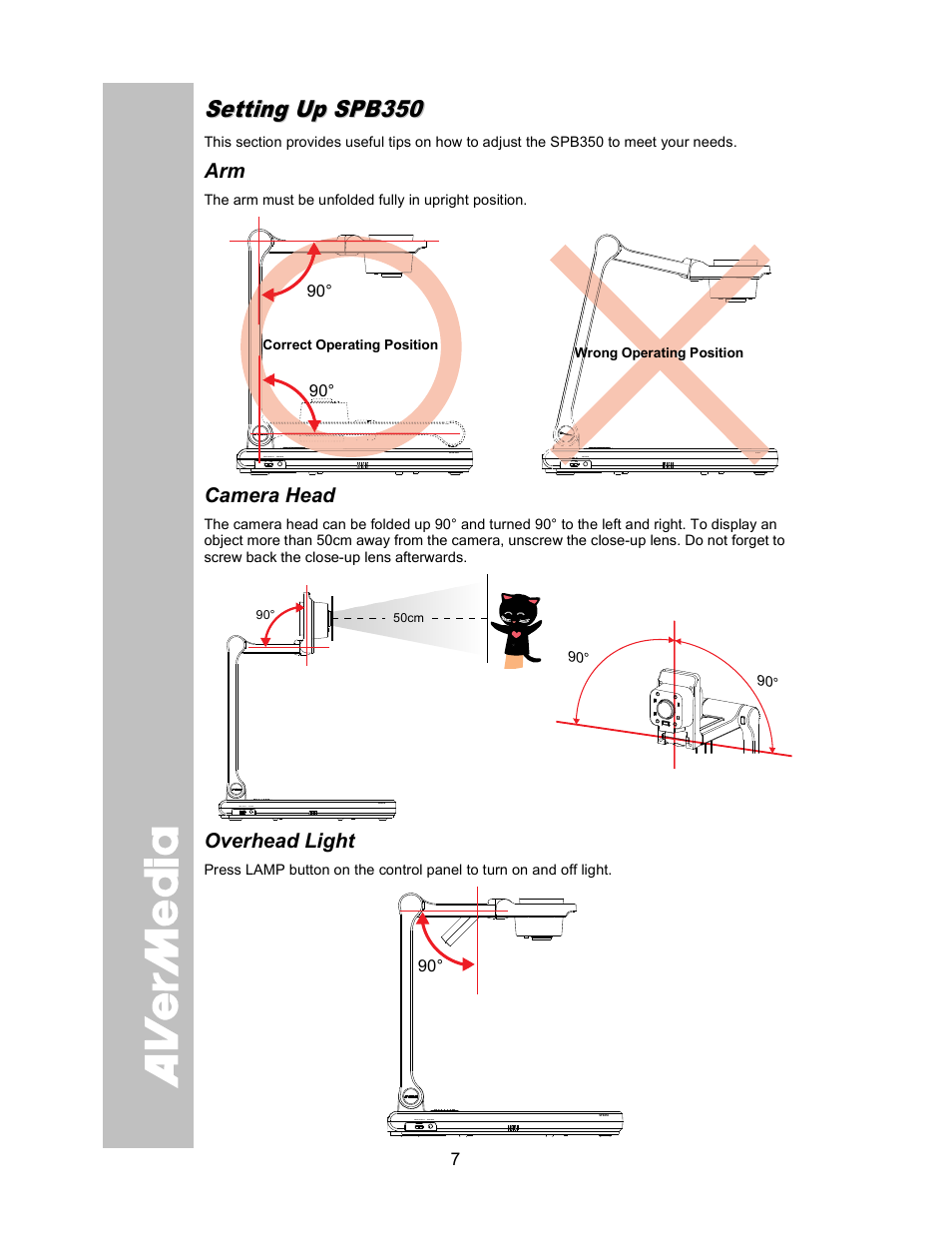 AVer SPB350 user manual User Manual | Page 11 / 25