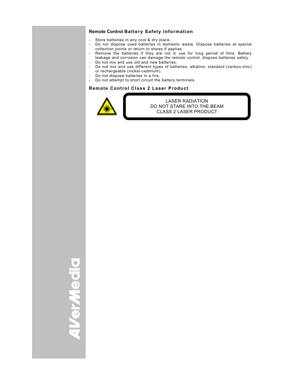 AVer SPB350 user manual User Manual | Page 2 / 25