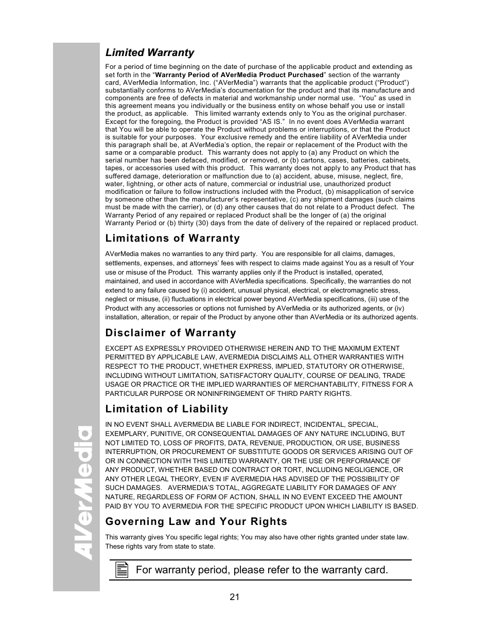 AVer SPB350 user manual User Manual | Page 25 / 25