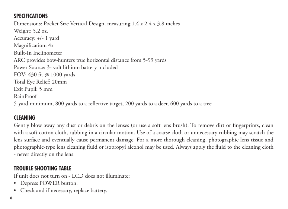 Bushnell 202204 User Manual | Page 10 / 76