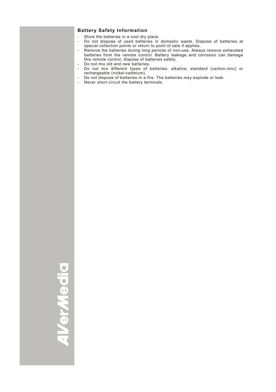 AVer SPC300+ User Manual | Page 4 / 97