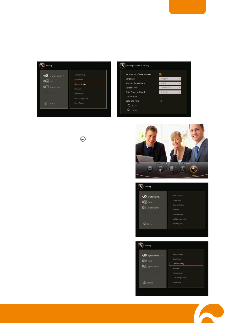 General setting, To enable/disable far control of near camera | AVer H300 user manual User Manual | Page 36 / 77