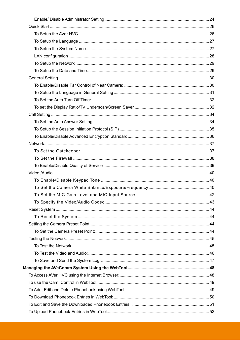 AVer HVC130 user manual User Manual | Page 3 / 74