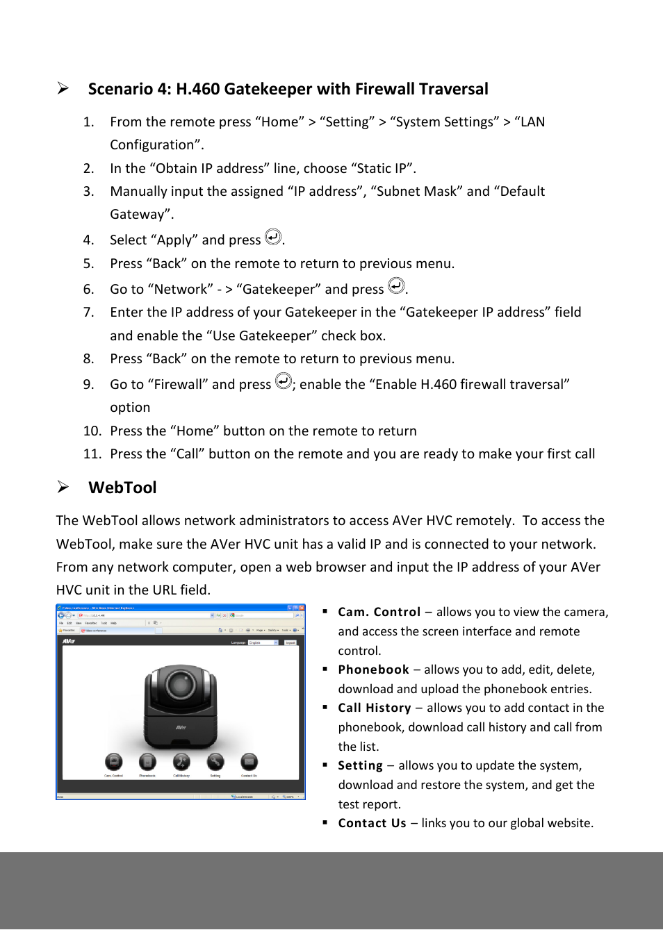 AVer HVC130 quick guide User Manual | Page 9 / 10