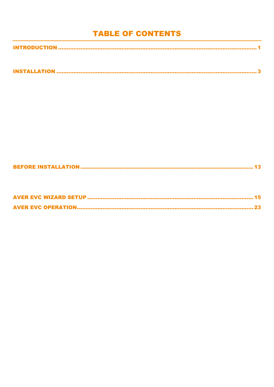 AVer EVC130 user manual User Manual | Page 2 / 89