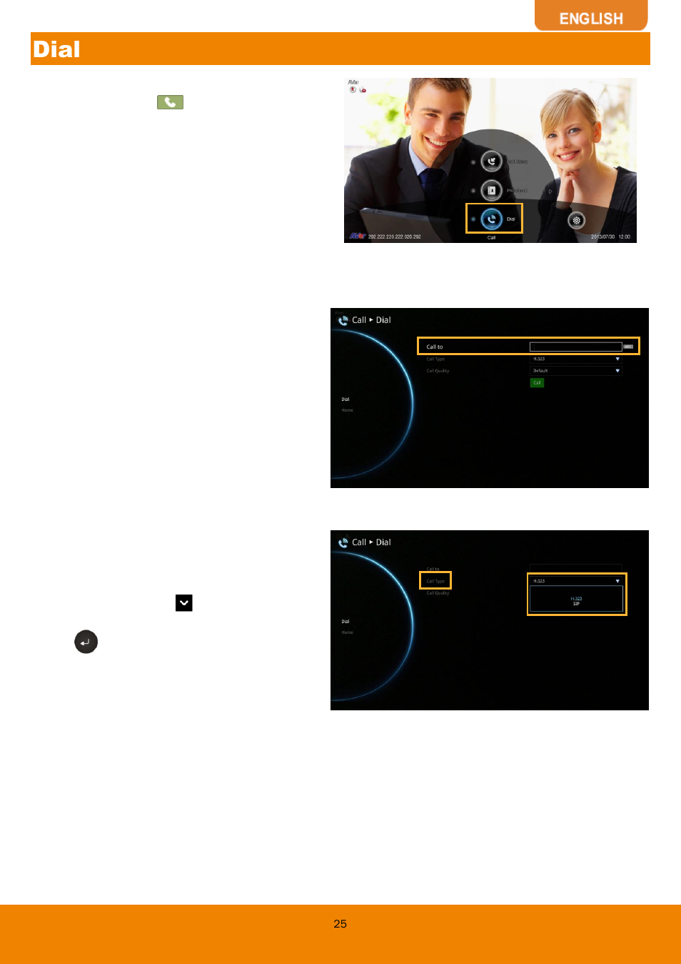 Dial | AVer EVC130 user manual User Manual | Page 28 / 89