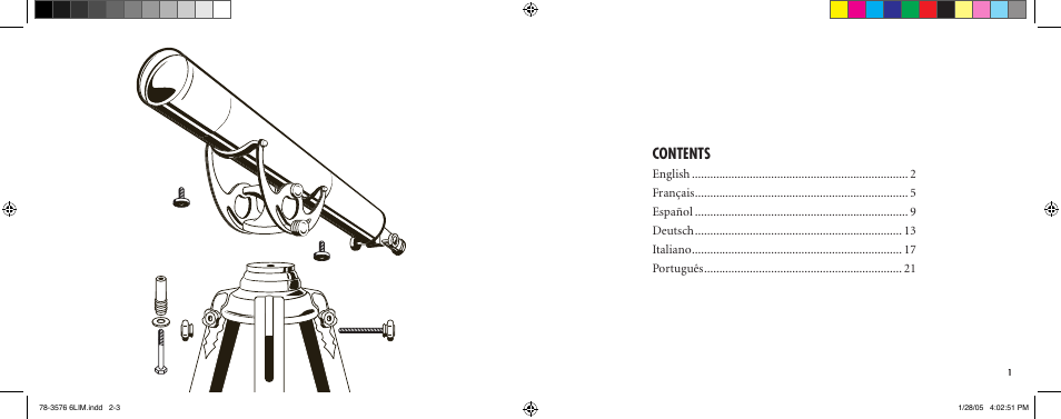 Bushnell HARBORMASTER 78-3576 User Manual | Page 2 / 15