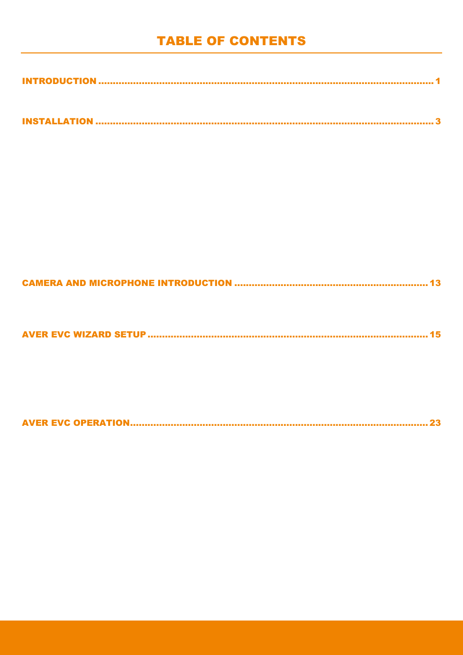 AVer EVC900 User Manual | Page 2 / 93