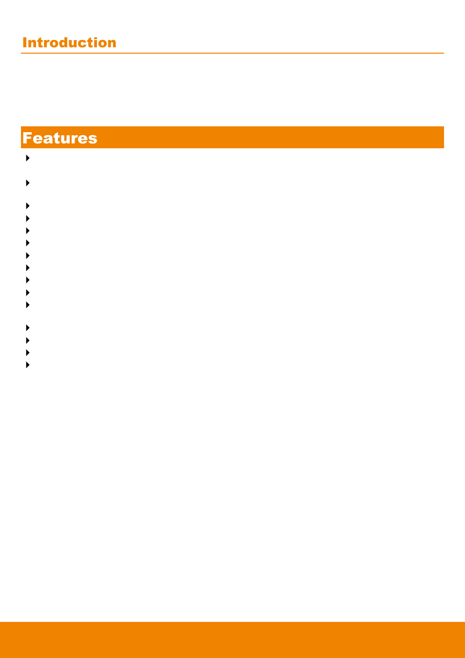 Features, Introduction | AVer EVC900 User Manual | Page 4 / 93
