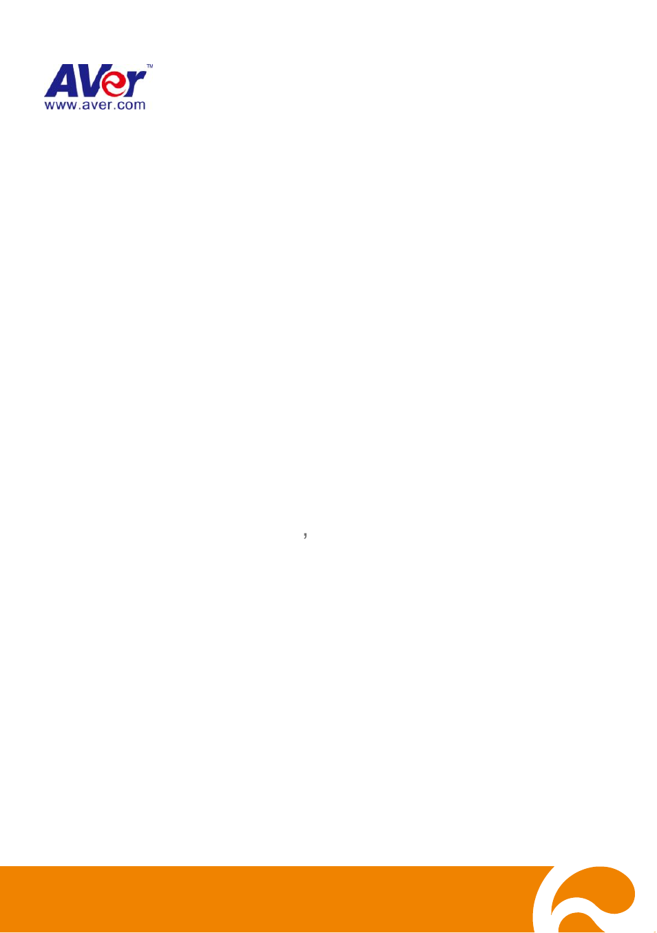 AVer CM3000 for E5016 User Manual | 47 pages