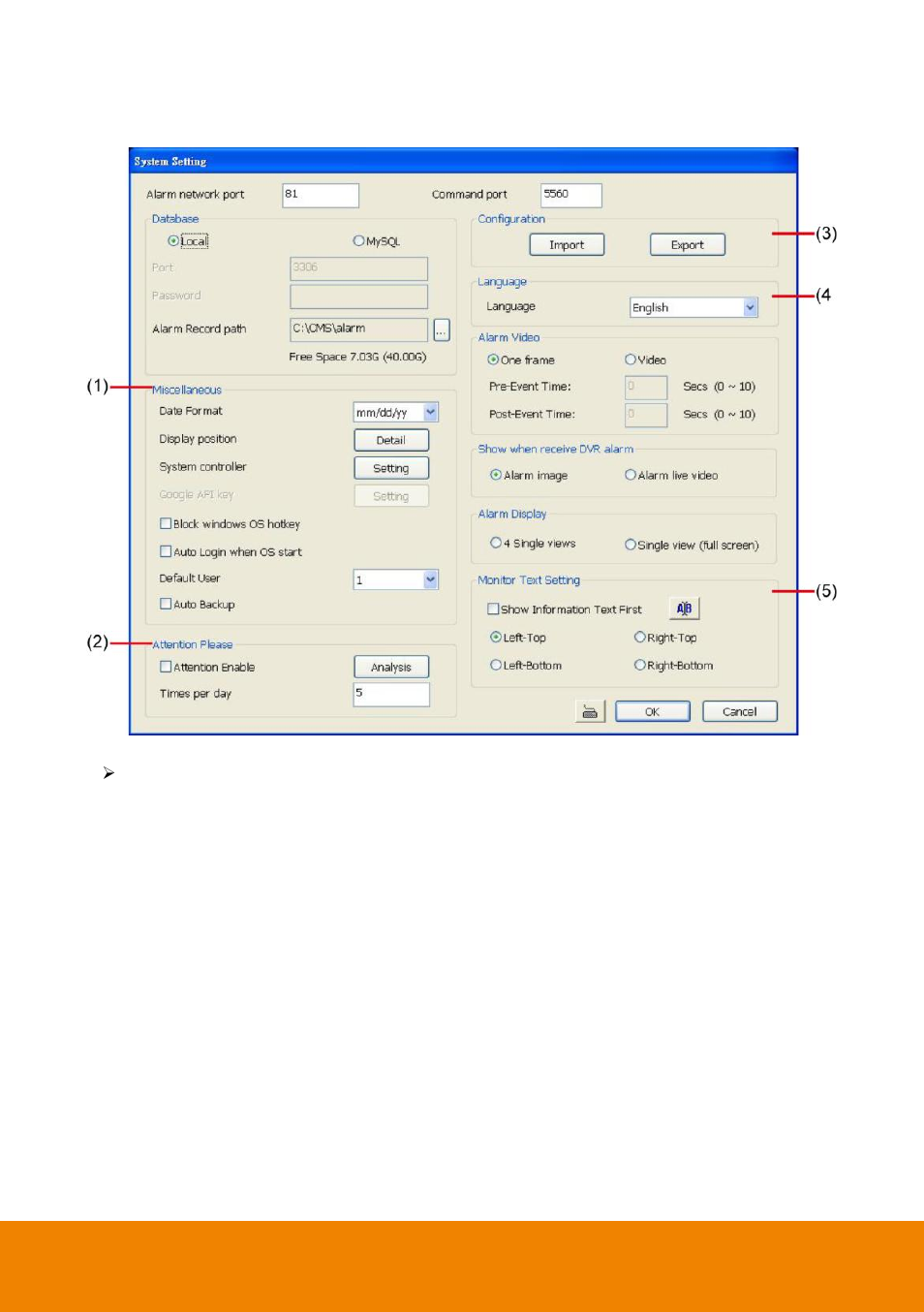 AVer CM3000 for E5016 User Manual | Page 21 / 47