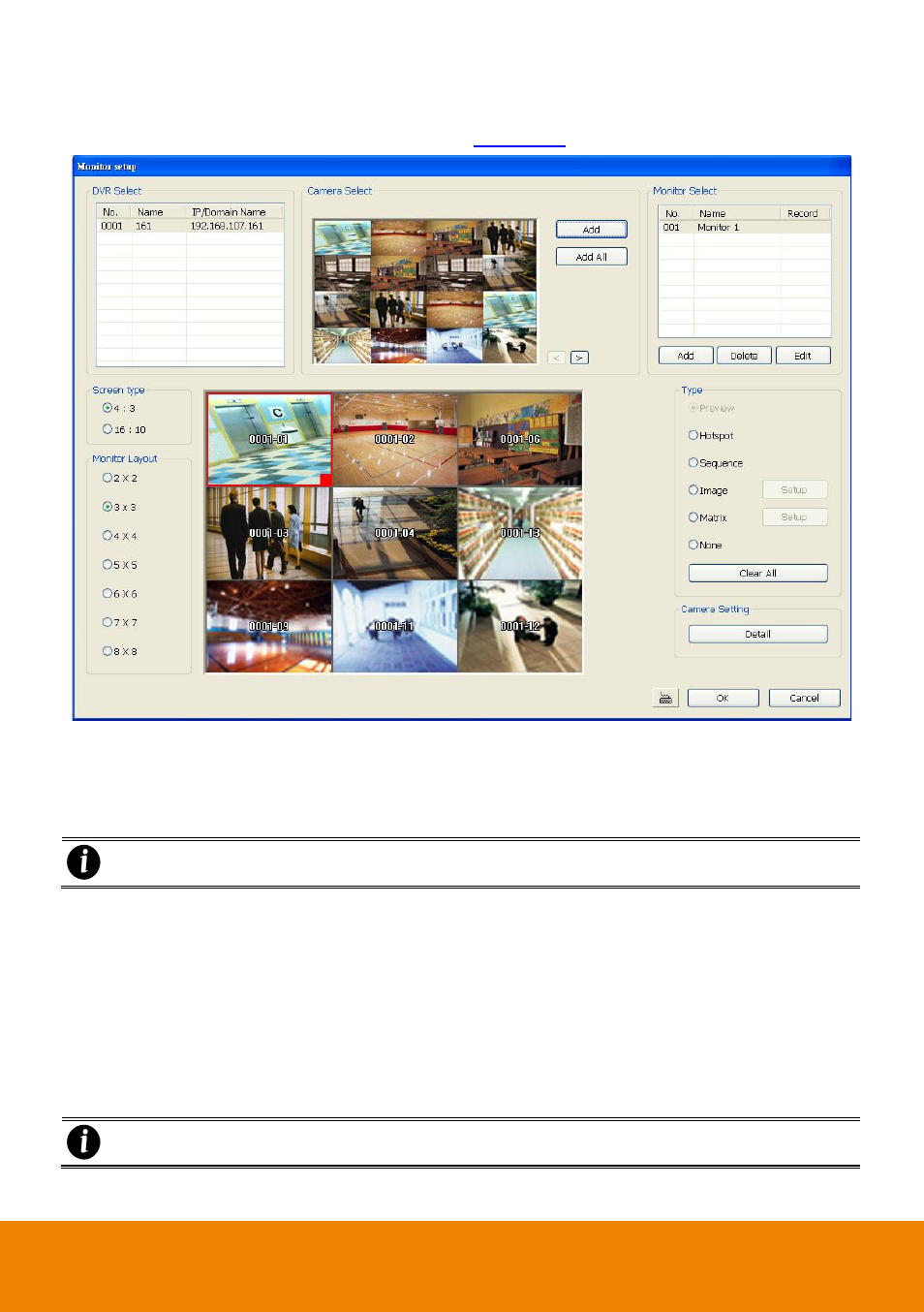 3 camera setup, Chapter 4.3 | AVer CM3000 for E5016 User Manual | Page 25 / 47