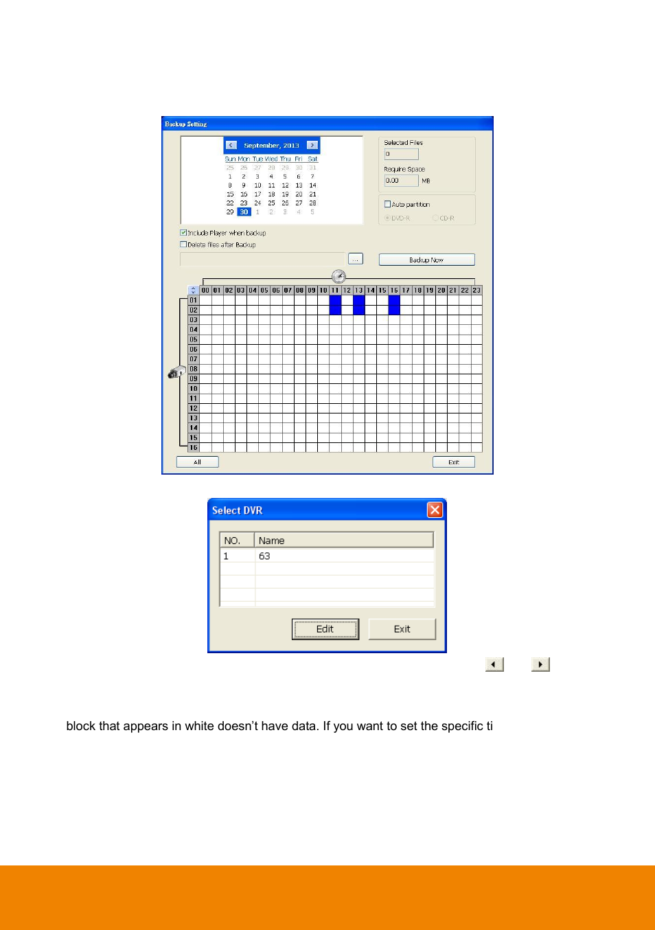 5 backup setup | AVer CM3000 for E5016 User Manual | Page 32 / 47