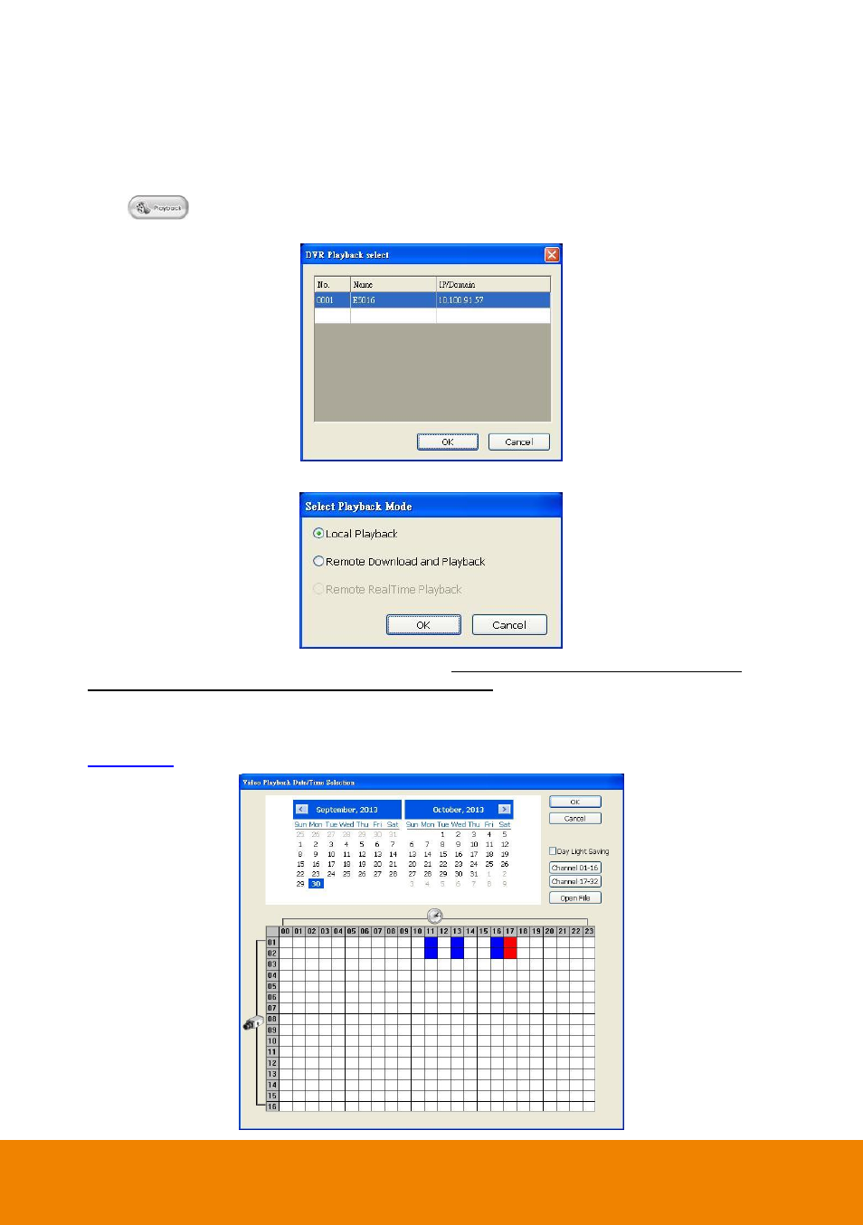 Chapter 5, Using the playback function, 1 to playback the video | AVer CM3000 for E5016 User Manual | Page 40 / 47