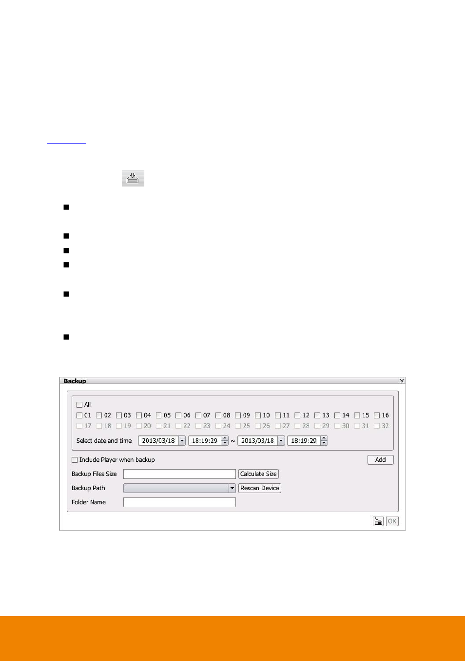 11 backup setting, Backup setting, Chapter 2.11 | AVer E5000 series User Manual | Page 106 / 191