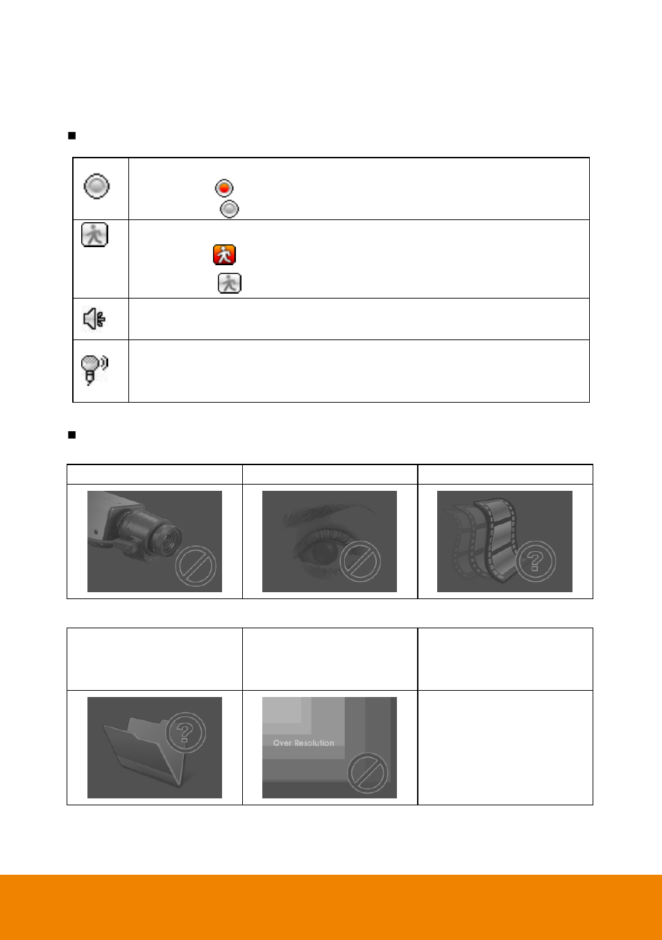 2 meaning of icons and figures, Meaning of icons and figures | AVer E5000 series User Manual | Page 148 / 191