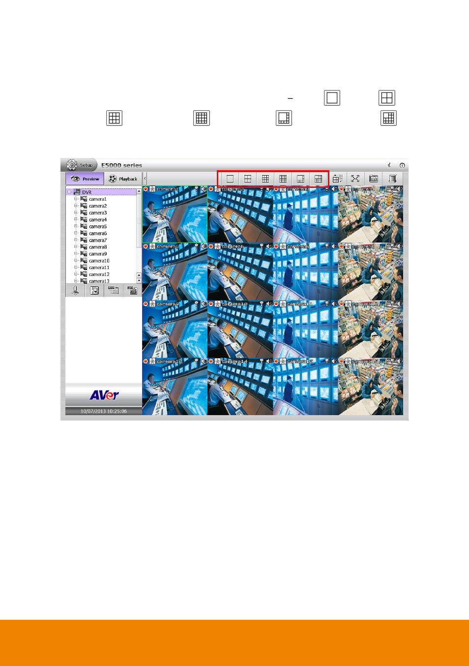 4 changing screen channel display mode, Changing screen channel display mode | AVer E5000 series User Manual | Page 150 / 191