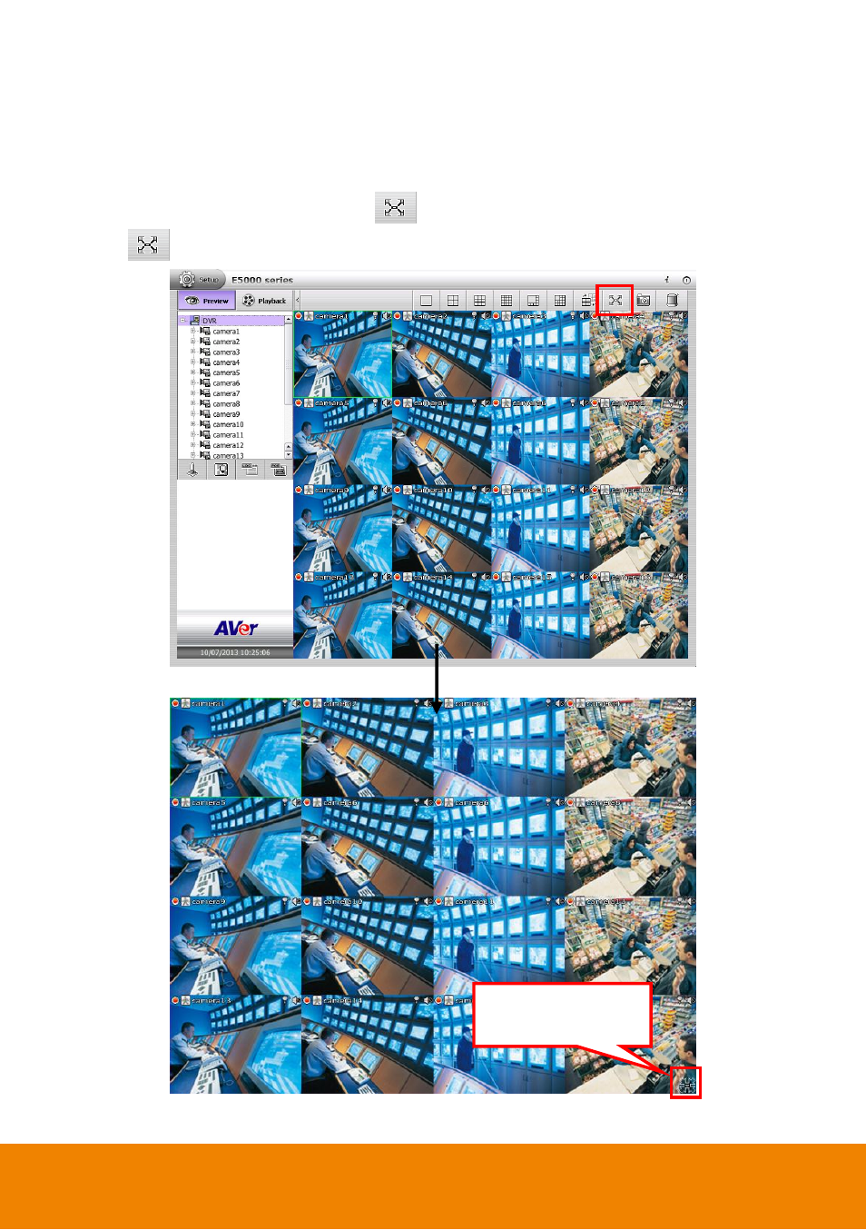 9 full screen display, Full screen display, Chapter 3.9 | AVer E5000 series User Manual | Page 155 / 191