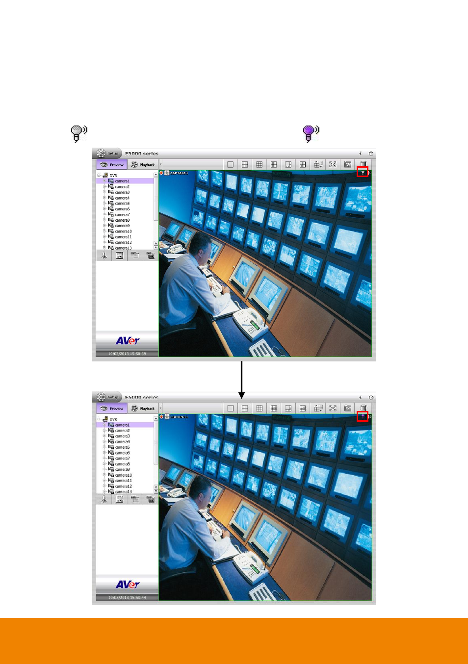 12 enable/disable 2-way audio function, Enable/disable 2-way audio function | AVer E5000 series User Manual | Page 158 / 191